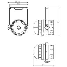 Ремонт INVOLIGHT COBPAR70WH/BK