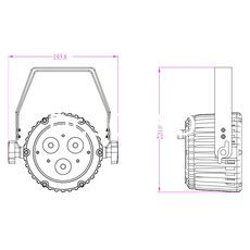 Ремонт INVOLIGHT LED PAR35W