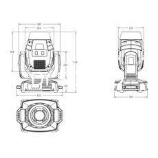 Ремонт INVOLIGHT LED MH250S PRO