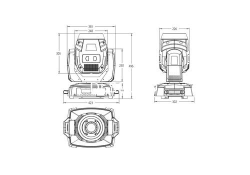 Ремонт INVOLIGHT LED MH120S PRO