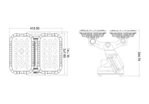 Ремонт INVOLIGHT LED ARCH420T