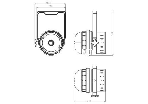 Ремонт INVOLIGHT COBPAR70WH/BK