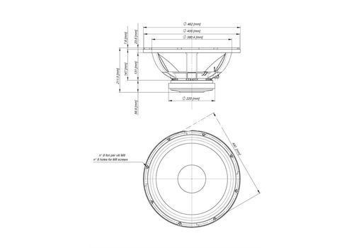 Ремонт EIGHTEEN SOUND 18W1001/8