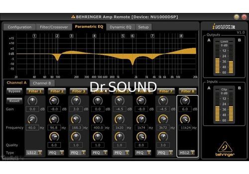 Ремонт Behringer NU1000DSP