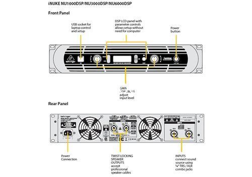 Ремонт Behringer NU1000DSP