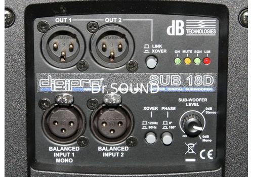 Ремонт dB Technologies SUB18D