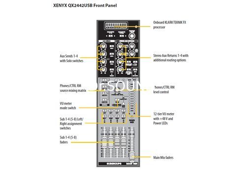 Ремонт Behringer QX2442USB