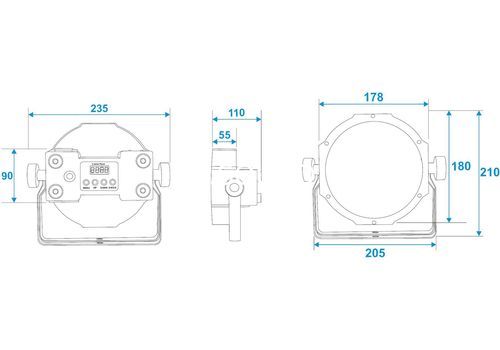 Ремонт INVOLIGHT SLIMPAR784