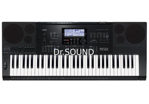 Ремонт CASIO CTK-7200 (синтезатор 61 клавиша, блок питания и инструкция в коробке)