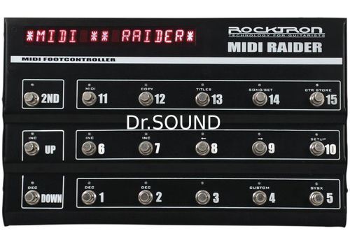 Ремонт Rocktron MIDI Raider Футконтроллер MIDI